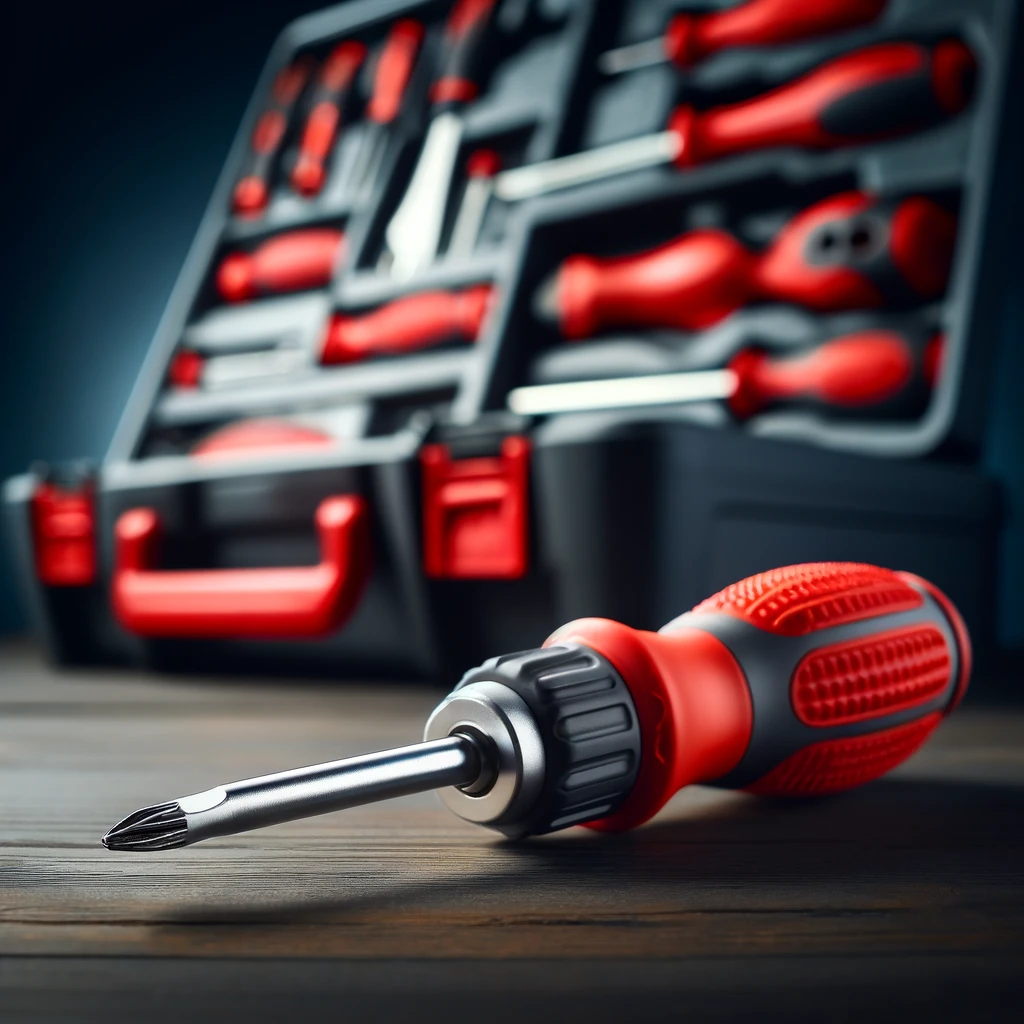 "High-Performance Red Screwdriver: Your Essential Tool for Precision DIY and Professional Projects"